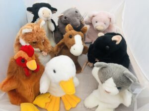 White Duck - Plush Animal Puppet - Image 2