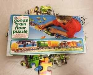 Goods Train Floor Puzzle *