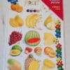 Fruit” Thick Hand-Cut Wooden Large Floor Jigsaw 24 Pieces *2
