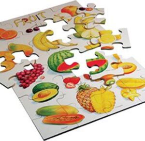 Fruit” Thick Hand-Cut Wooden Large Floor Jigsaw 24 Pieces *2 - Image 2