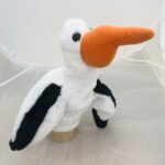 Pelican Bird  Plush Big Eye Hand Puppet