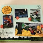 Room On The Broom 4 In 1 Puzzle - 24, 20, 16 & 12 Pieces