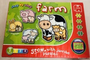 Grow With Jumbo Stage 1 - Step by Step Farm Jigsaw Puzzles