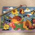 Bug Magnetic Wooden -Catching Puzzle Game