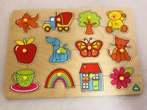 My First Words 4 - Peg Puzzle