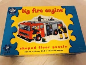 Big Fire Engine Floor Puzzle - Orchard Toys