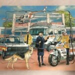 Police Station & Vehicles 1 - Junior Tray Puzzle