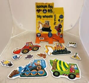 Big Wheels Floor Puzzle - Orchard Toys