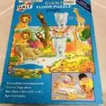 Giant 36"  Jungle Floor Puzzle - by Galt