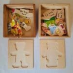 Dress Up Mr Bear & Mrs Wooden Bear Dress-Up Puzzle
