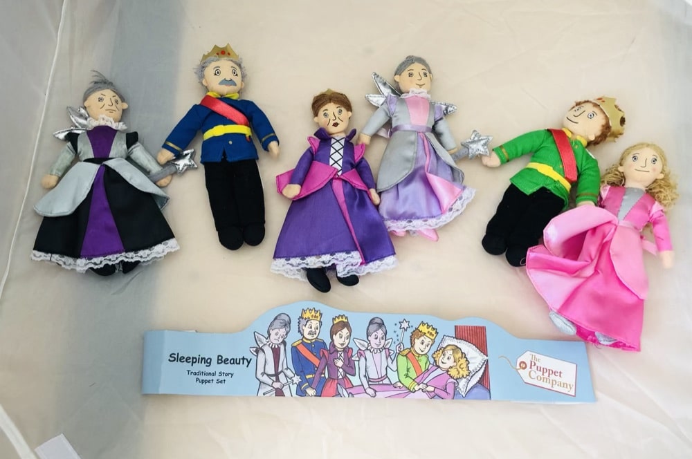 Traditional Story Sets - Sleeping Beauty  - Finger Puppets