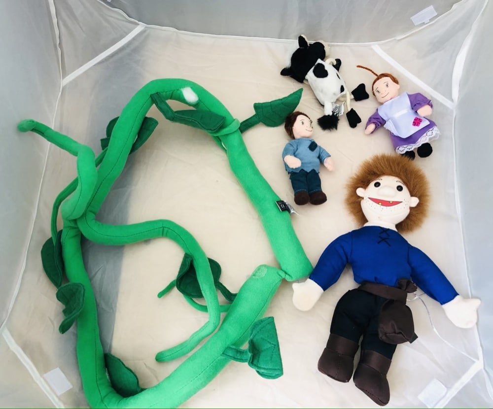 Traditional Story Sets - Jack & the Beanstalk Finger Puppet