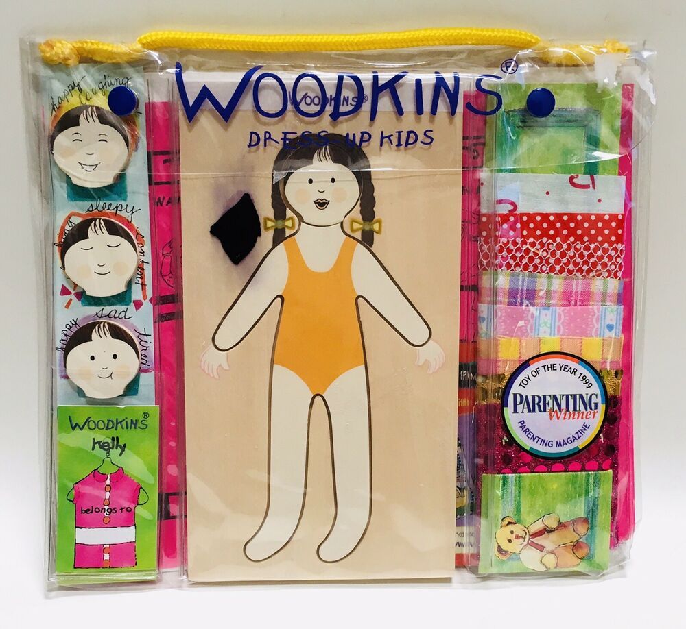 Woodkins Dress Up Doll - Kelly