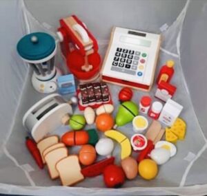 Large Wooden Role Play Food Pack - Cafe