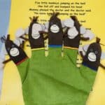 Five Little Monkeys - Favourite Song Mitts