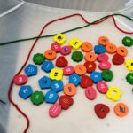 Wooden Threading Beads - Letters & Numbers