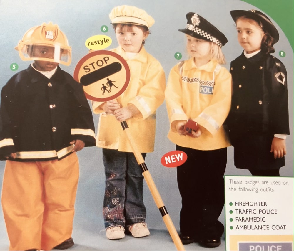 Police (3) - Navy Jacket, Skirt & Hat - (Temp Photo)