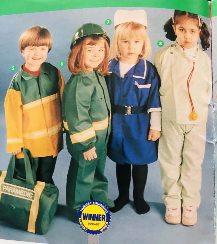 Dentist / Vet Scrubs - Pale Green Tunic and Trousers - (Temp Photo)