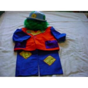 Three Piece Clown - Trousers, Jacket & Hat - (Temp Photo) - Image 2