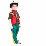 Cowboy - Trousers, Waist Jacket & Hat