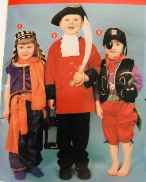 Pirate - Hat, Trousers, Waist Jacket, Scarf & Eye Patch (Temp Photo)