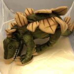Stegosaurus Dinosaur Plush Hand Puppet